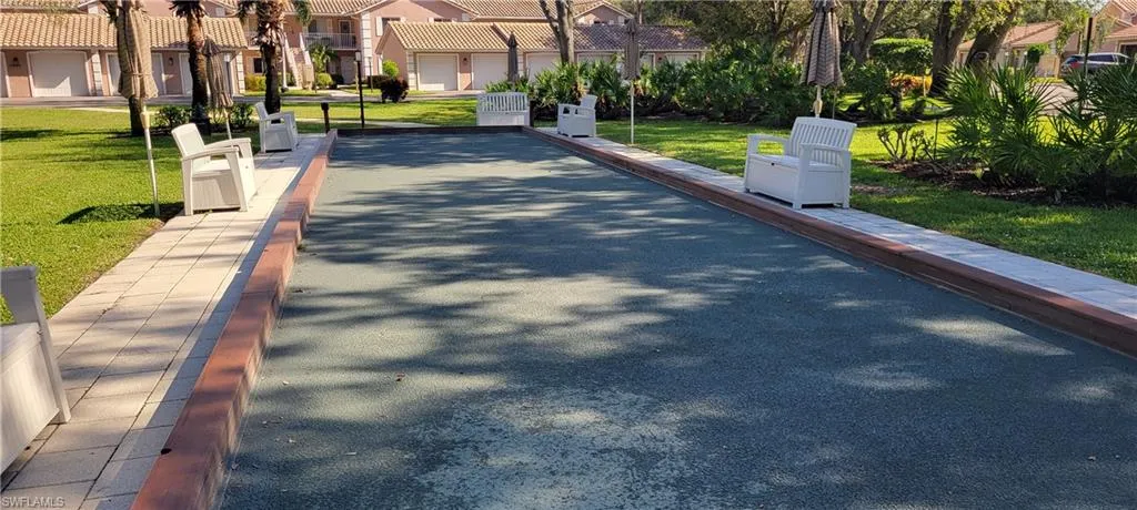 Bocce ball court