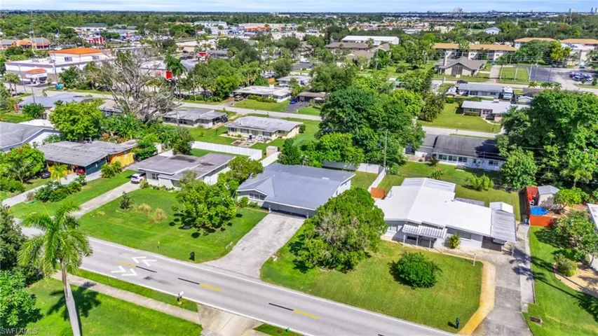 Drone / aerial view