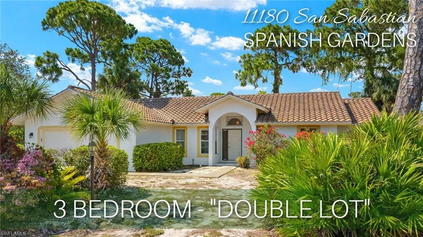 Double Lot with Lush Native Landscape