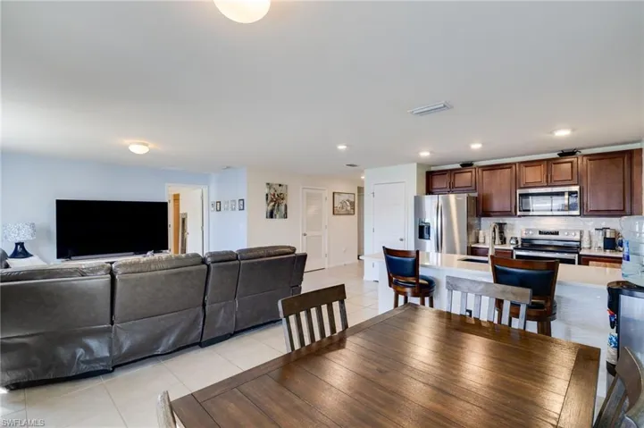 Open Living Dining