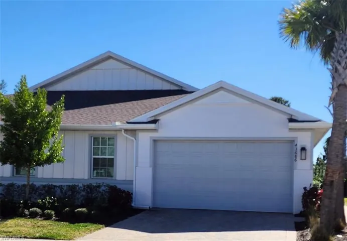 Single story home with 2 car garage