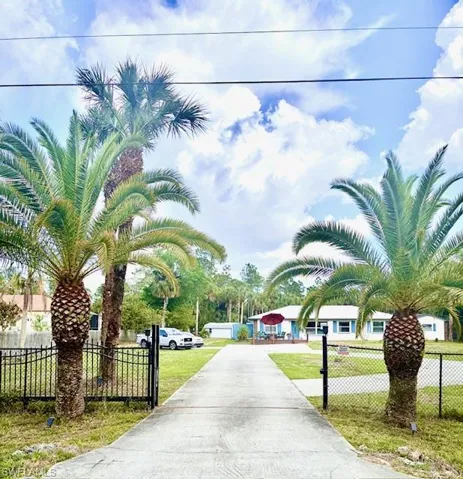 Entrance to property