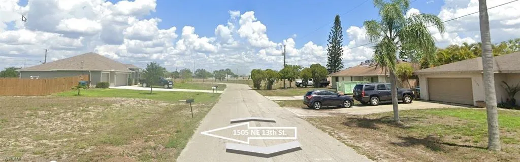View down the street