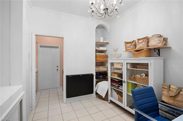 Bonus room leading to laundry and garage