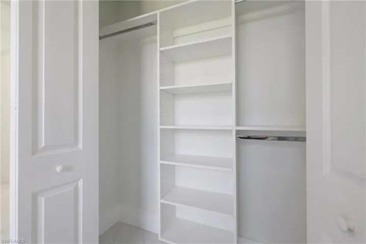 View of closet