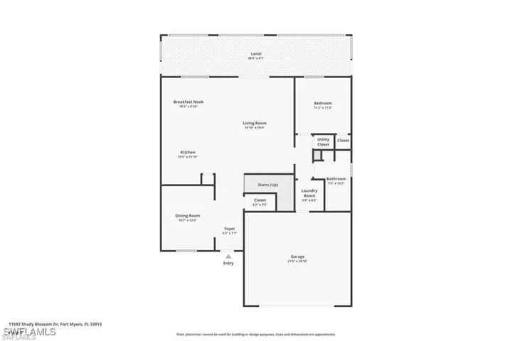 Lower level floor plan