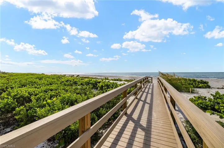 Your walk to beach steps from Unit C6