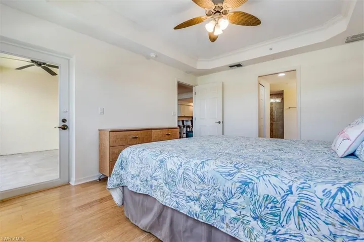 Spacious primary bedroom