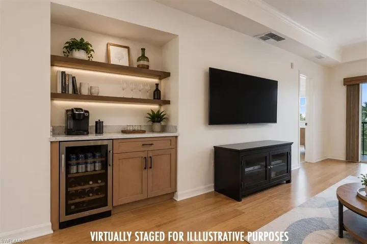 Virtually staged - Nook Great for entertaining