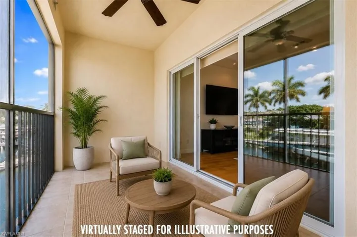 Virtually staged, peaceful oasis