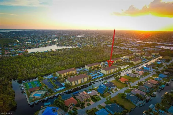 Stunning aerial view