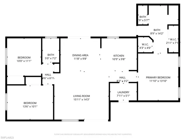 View of floor plan / room layout