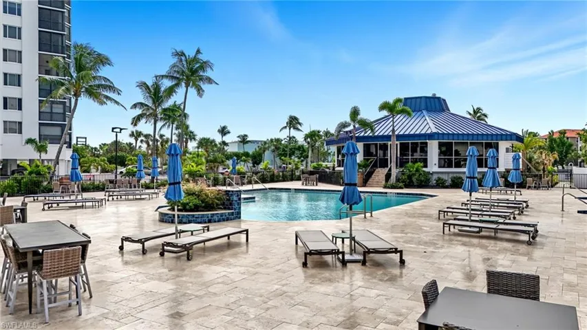 Expansive Community pool - Virtually Edited Image