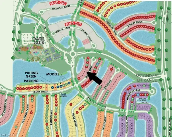 Site map: Lot 2434 - Water view!