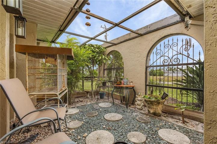 Front courtyard