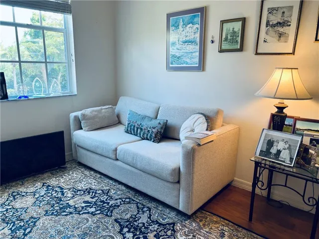 Office or 3rd BR featuring hardwood / wood-style floors