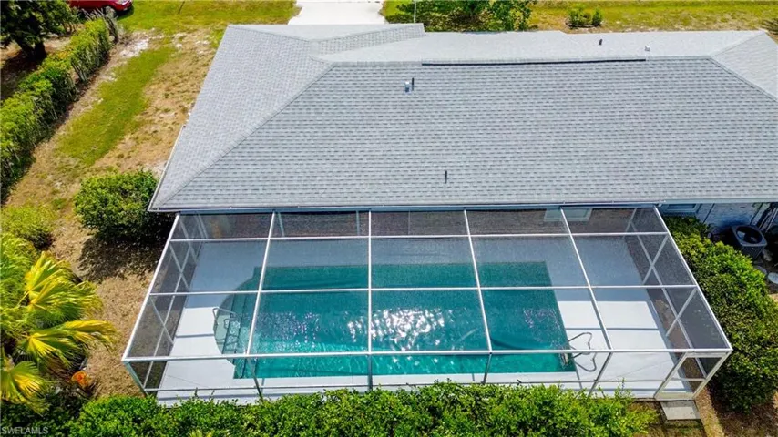 Pool and roof