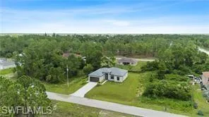 Drone / aerial view of a heavily wooded area