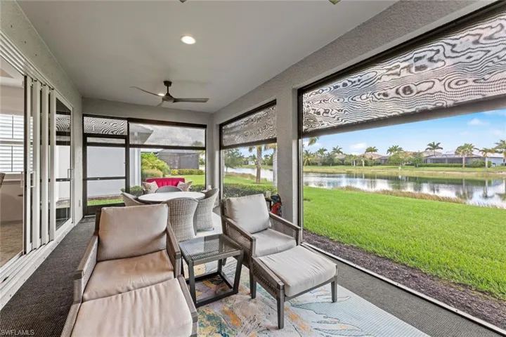 NEW ELECTRIC STORM SMART HURRICANE SCREENS around lanai (December 2020)