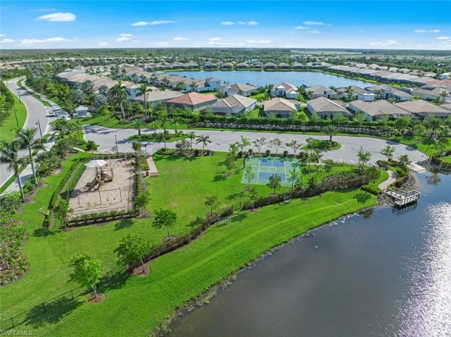Kids Cove has a fenced in playground, basketball court, fishing pier, and boat launch on Big Eagle Lake.