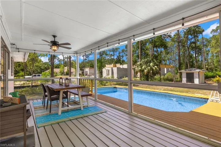 Large Screened Back Porch