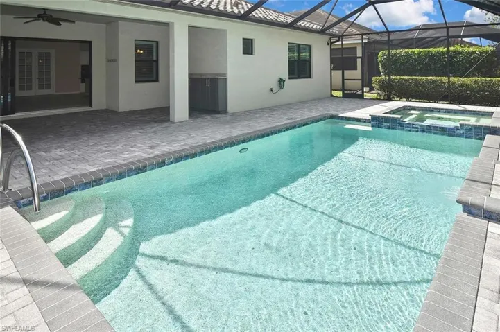 Pool and under-truss area of your Lanai