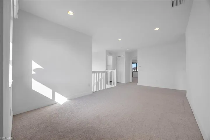 Versatile loft area on second floor.
