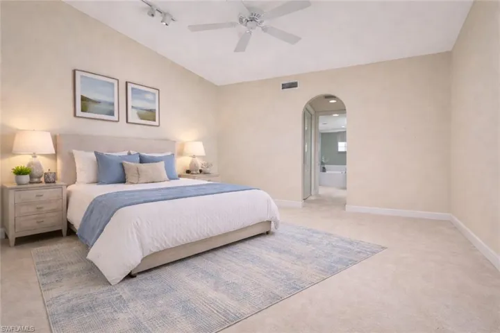 Virtually Staged Bedroom