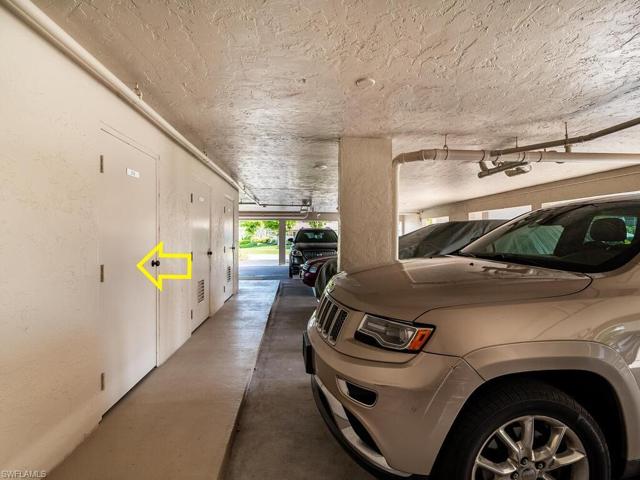 Storage room and under building parking