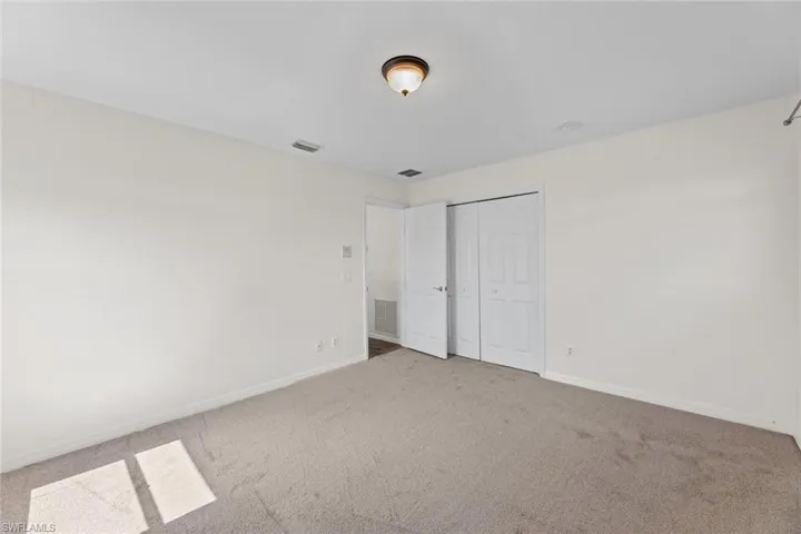Third Bedroom on the Second Floor with Brand New Carpet!
