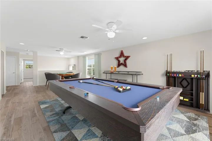 Virtually staged Huge Bonus Room on the second floor