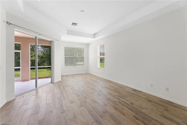 Main floor Primary Suite