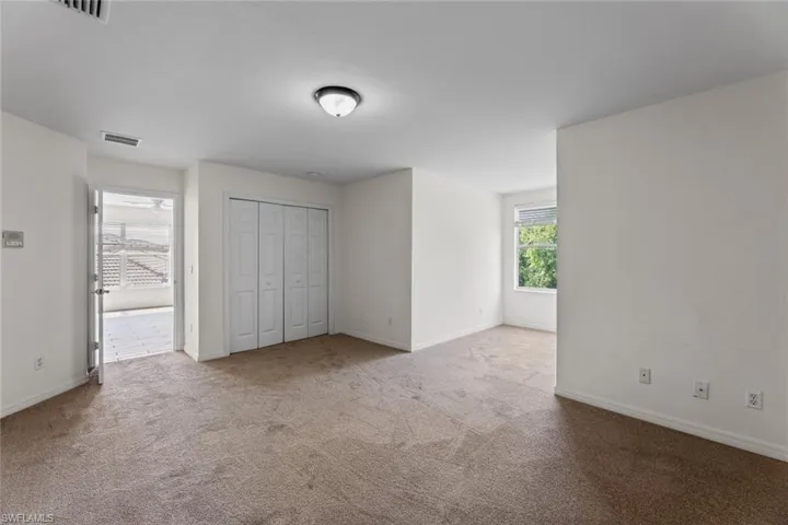One of Three Bedrooms on the Second Floor with Brand New Carpet!