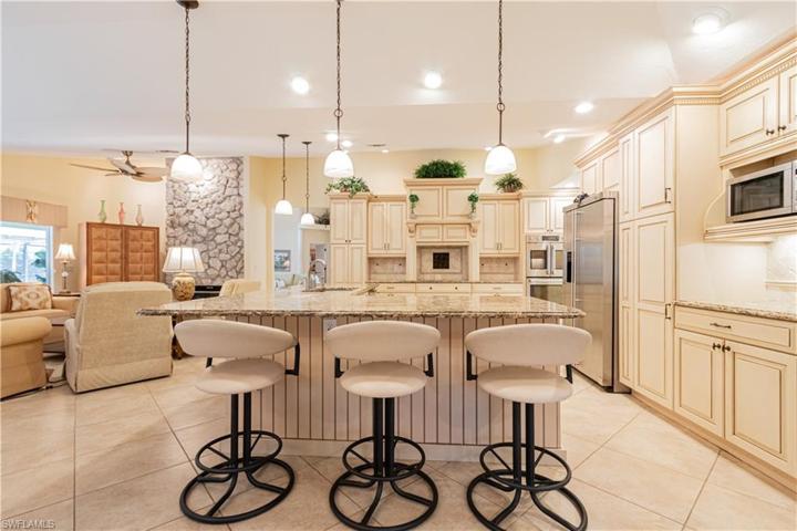 spacious bar area