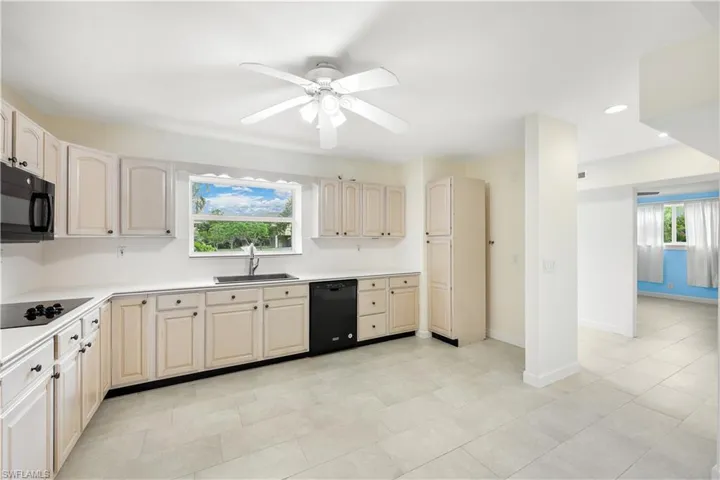 Kitchen on main level