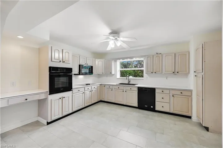 Kitchen on main level
