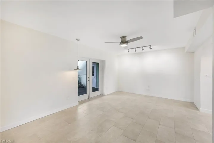 Dining and living room area