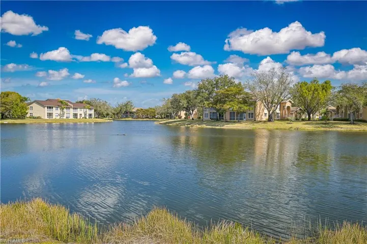 Water view with nearby suburban area