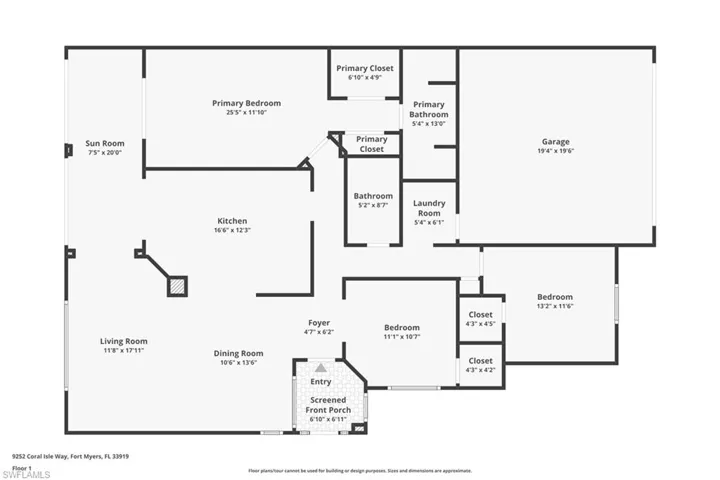 View of room layout