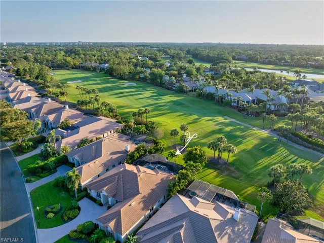 This home has a western, rear exposure, and is on the 13th Fairway of the Pine Course.