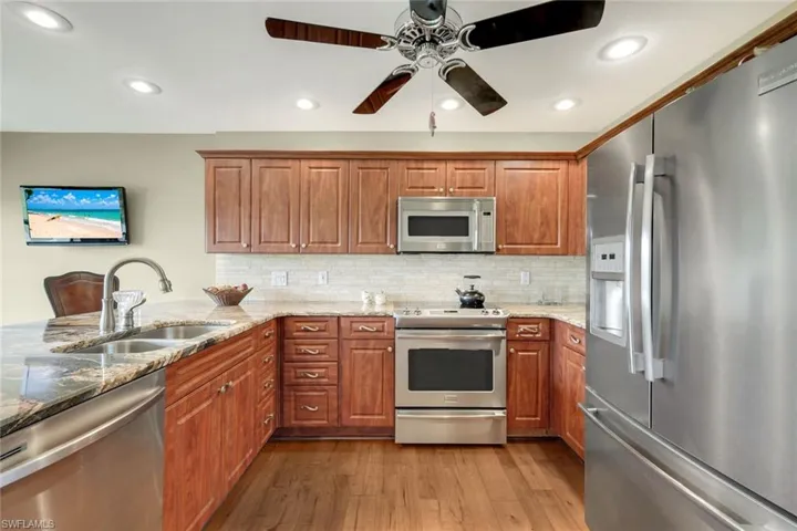 LED Lighting, Ample Counter Space
