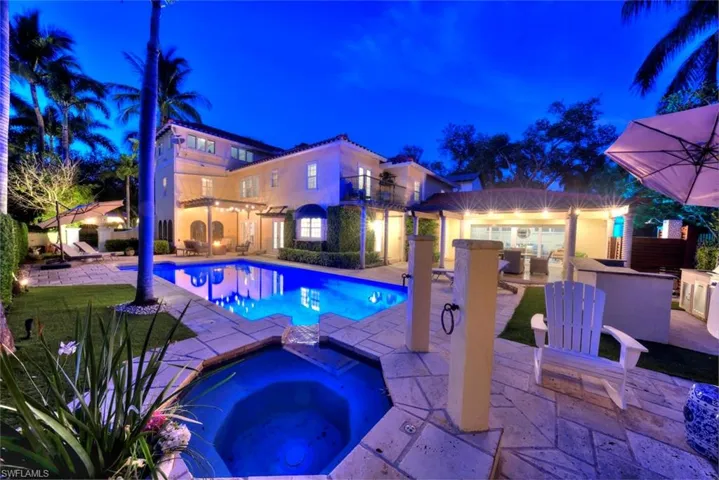 Outdoor Space at Twilight