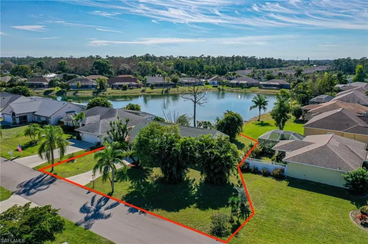 Front of property highlighted