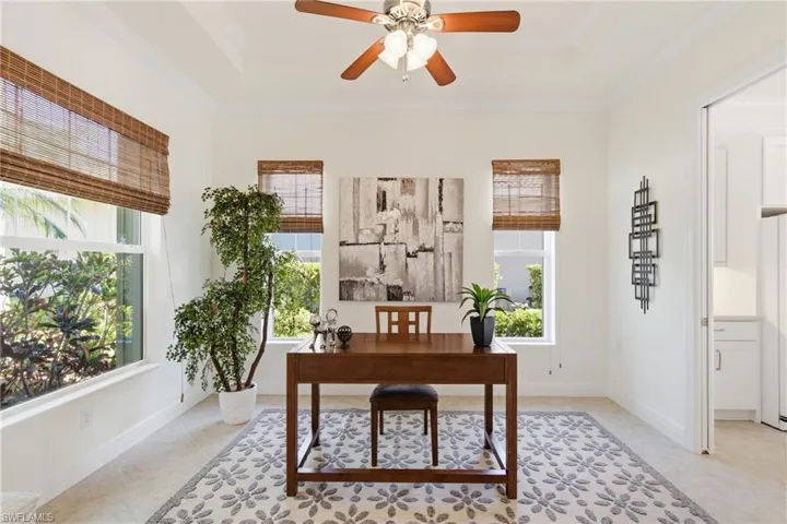 This could also be a dining room.