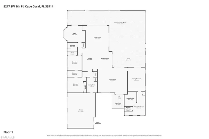 5217 Sw 9th Pl, Cape Coral, Florida 33914