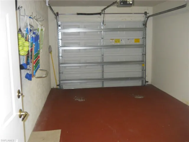 1 car attached garage