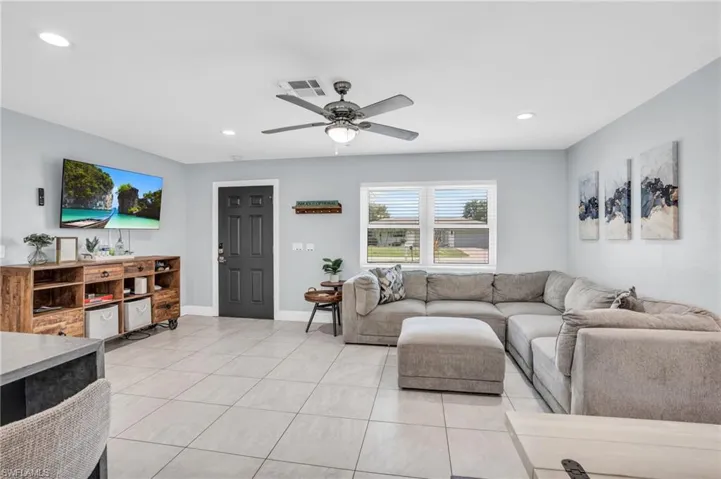 Bright and spacious living area!