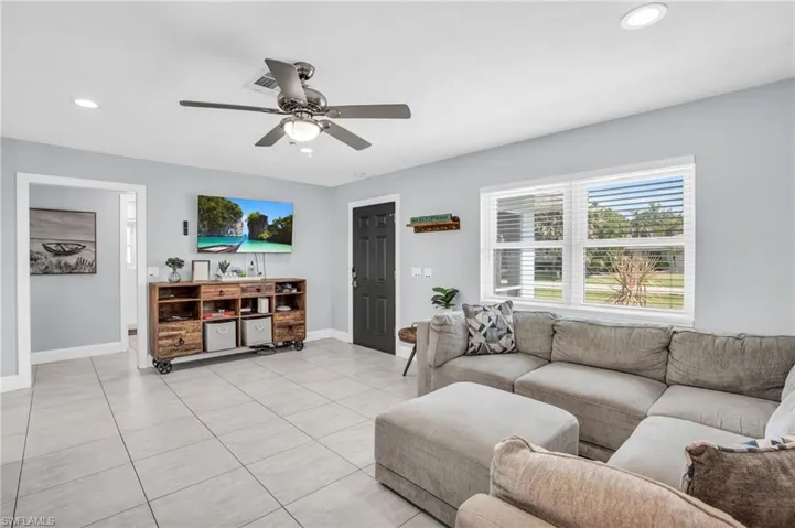 Spacious living area! Bright and open!