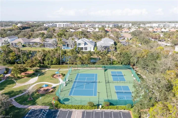 Tennis / Pickle ball courts, walking trails, picnic areas