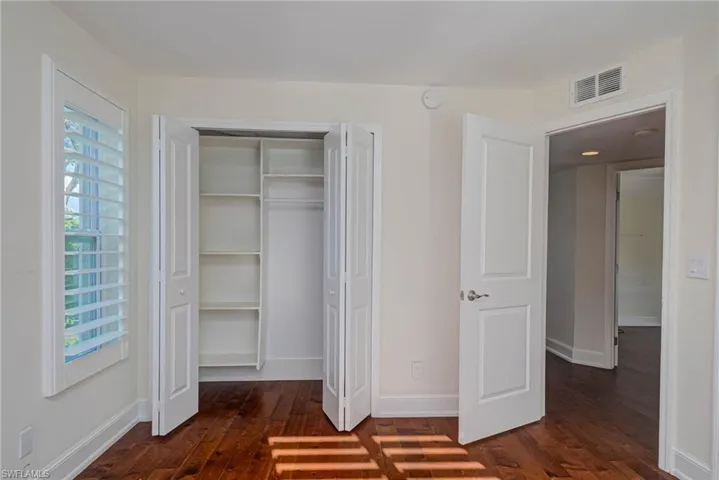 Closet in 2nd guest bedroom
